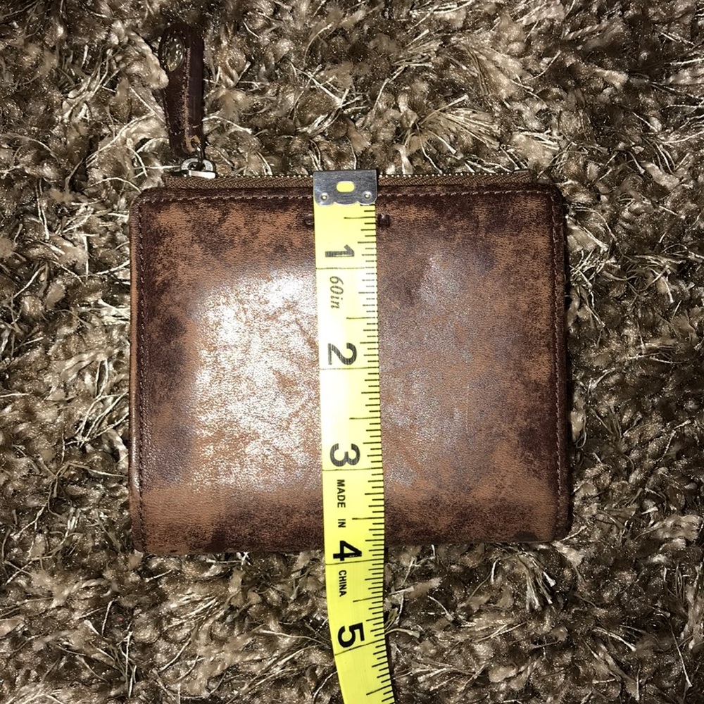 COACH Wallet Brown Leather. Genuine/Authentic - Picture 11 of 12